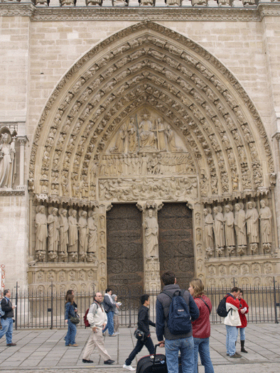 Portico Notre Dame
